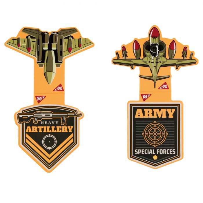 Закладки для книг Yes магнитные Military, 2шт (708112) изображение 3