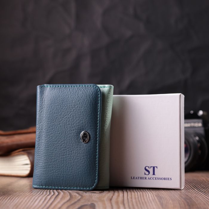 Кошелек ST Leather Из натуральной кожи Разноцветный (22493) изображение 10