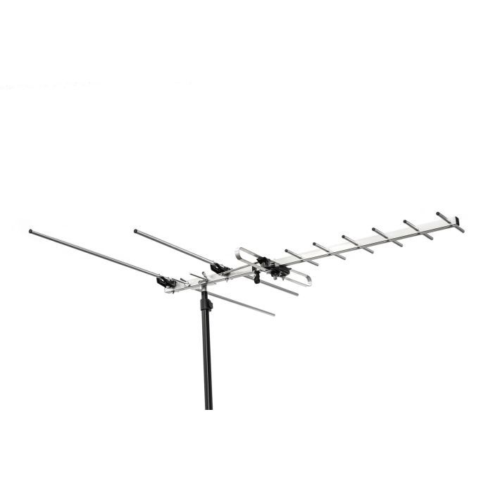 Антенна Romsat AV-27UV 170-230 МГц, 470-862 МГц, 4-7 dBi (VHF), 10-16 dBi (UHF) (AV-27UV)