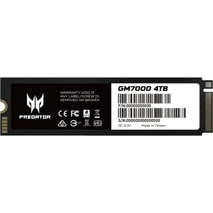 Накопичувач SSD M.2 2280 1TB GM7000 Acer Predator (BL.9BWWR.105)