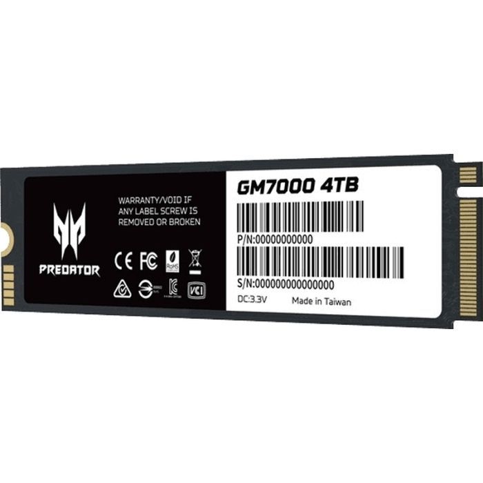 Накопичувач SSD M.2 2280 1TB GM7000 Acer Predator (BL.9BWWR.105) зображення 6