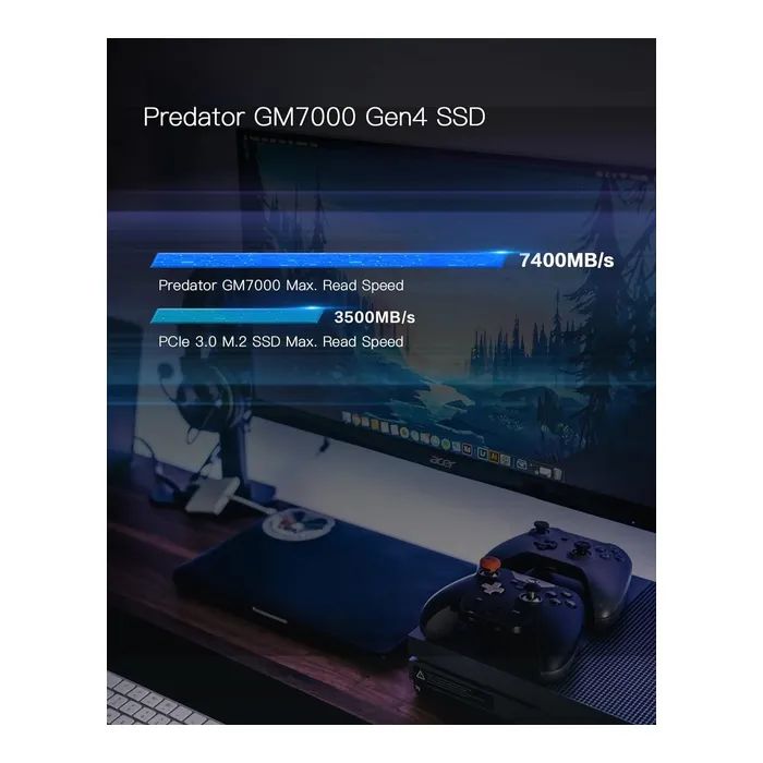 Накопичувач SSD M.2 2280 1TB GM7000 Acer Predator (BL.9BWWR.105) зображення 8