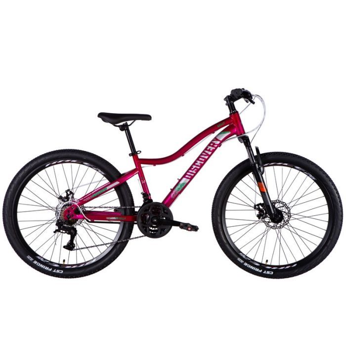 Велосипед Discovery 24" KELLY DD рама-14" ST 2025 фіолетовий (OPS-DIS-26-630)