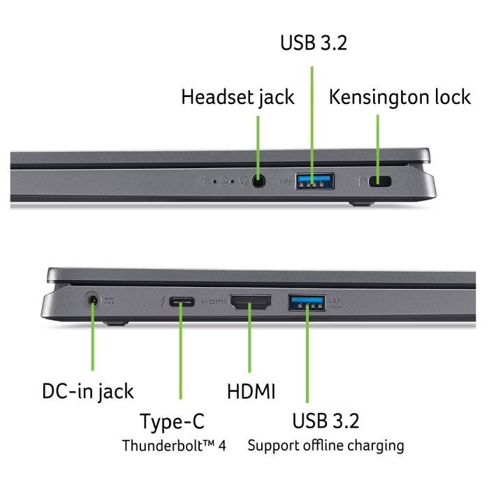 Ноутбук Acer Aspire 17 A17-51M-58SZ (NX.JEREU.005) изображение 2