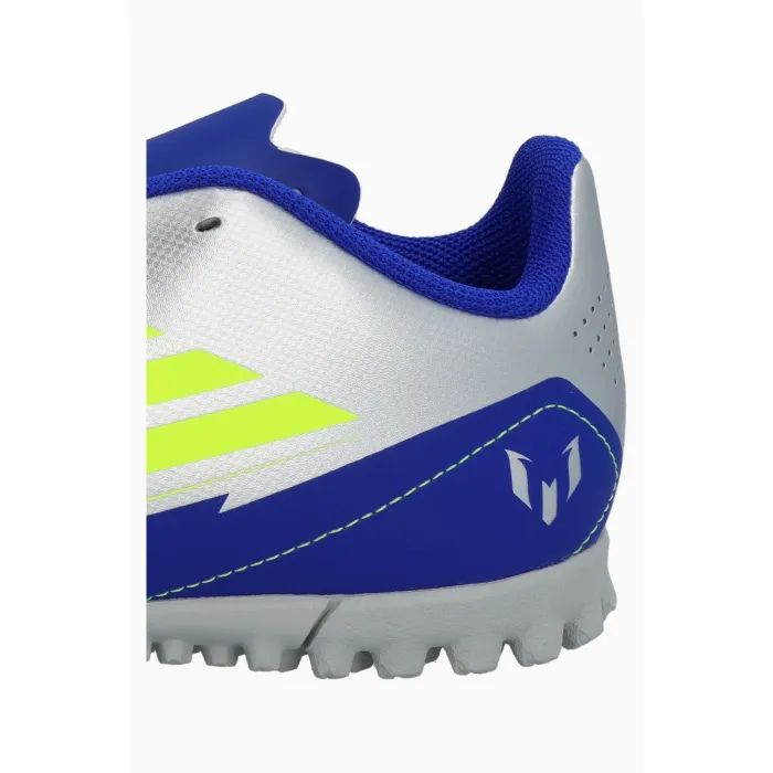 Сороконожки Adidas F50 Club Tf J Messi IH0923 Silvmt/Syello/Lucblu 38 2/3 EU (23,8см) (4067904312666) изображение 4