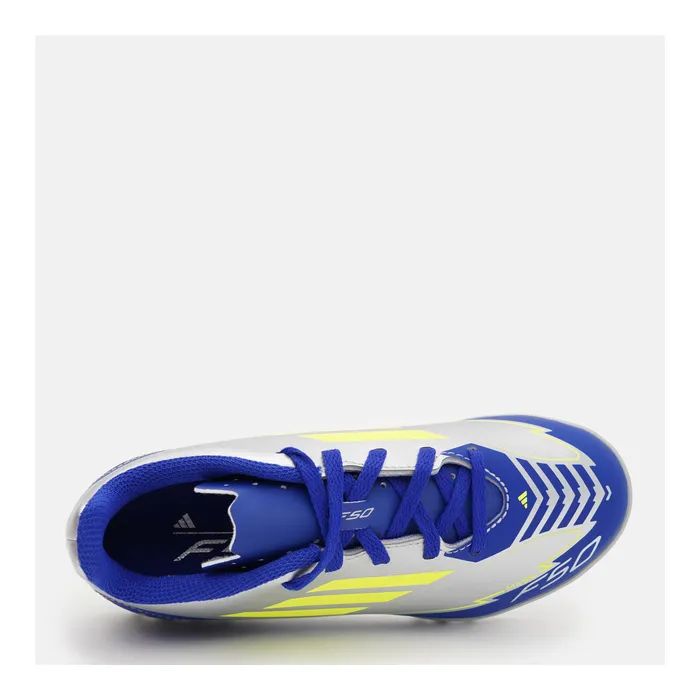 Сороконожки Adidas F50 Club Tf J Messi IH0923 Silvmt/Syello/Lucblu 38 2/3 EU (23,8см) (4067904312666) изображение 8