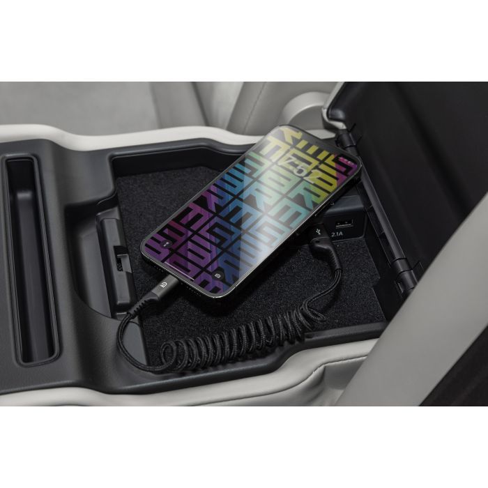 Дата кабель USB 2.0 AM to Lightning 1.0m Spiral 2.4A black Armorstandart (ARM75391) изображение 2