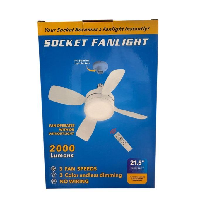 Вентилятор XoKo LED Socket Fanlight 2000 (XK-SFL-2000) изображение 5
