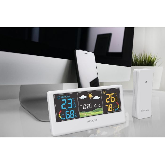 Метеостанція Sencor SWS4100W зображення 2