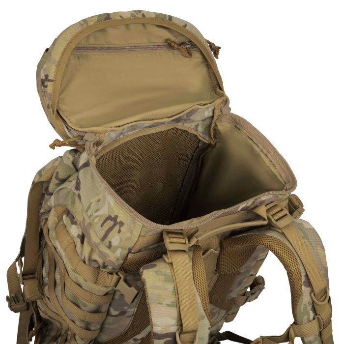 Рюкзак туристический 2E 90L, LargeCap, Molle, камуфляж (2E-TACTLARGBKP-90L-CP) изображение 10