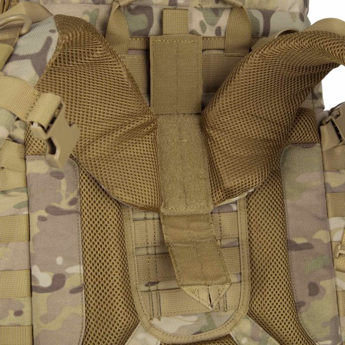 Рюкзак туристический 2E 90L, LargeCap, Molle, камуфляж (2E-TACTLARGBKP-90L-CP) изображение 13
