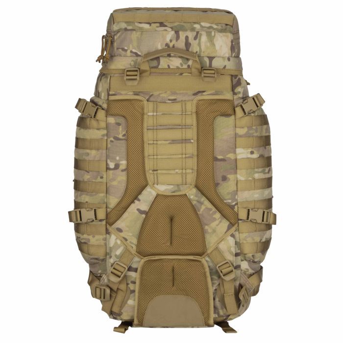 Рюкзак туристический 2E 90L, LargeCap, Molle, камуфляж (2E-TACTLARGBKP-90L-CP) изображение 6