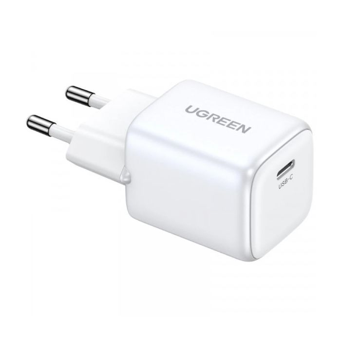 Зарядное устройство Ugreen CD319 Nexode Mini USB-C PD30W GaN White (15326) изображение 3