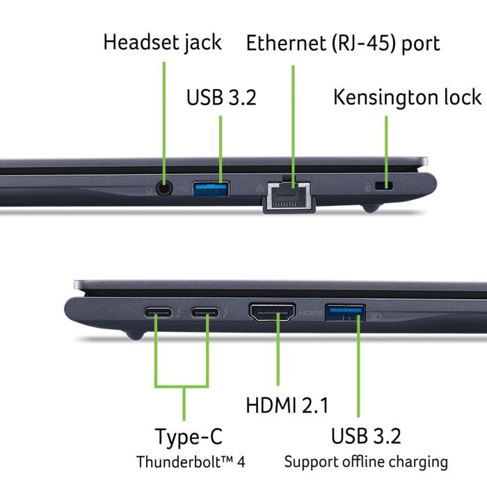 Ноутбук Acer TravelMate TMP416-54 (NX.BFREU.004) зображення 10