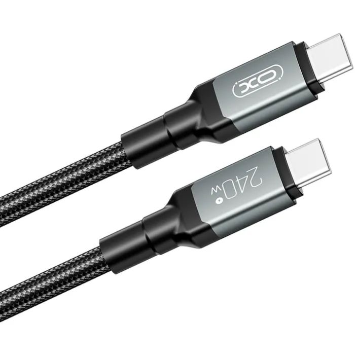 Дата кабель USB-C to USB-C 1.0m XO (NB-Q264A-CC.black) изображение 3