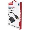 Переходник HDMI to VGA black Promate (prolink-h2v.black) изображение 2