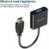 Переходник HDMI to VGA black Promate (prolink-h2v.black) изображение 5
