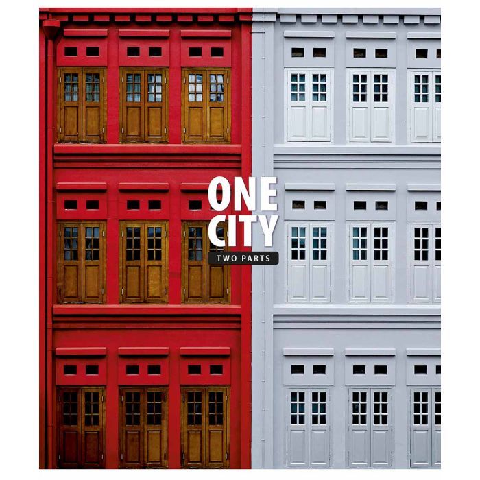 Зошит Школярик One city, two parts 80 аркушів лінія (080-3137L)