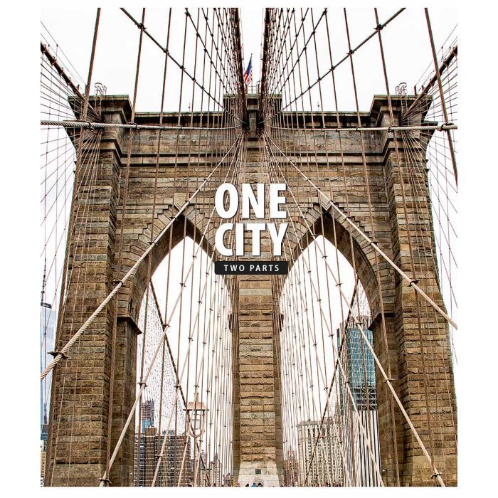 Зошит Школярик One city, two parts 80 аркушів лінія (080-3137L) зображення 4