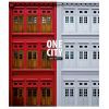 Зошит Школярик One city, two parts 80 аркушів лінія (080-3137L)
