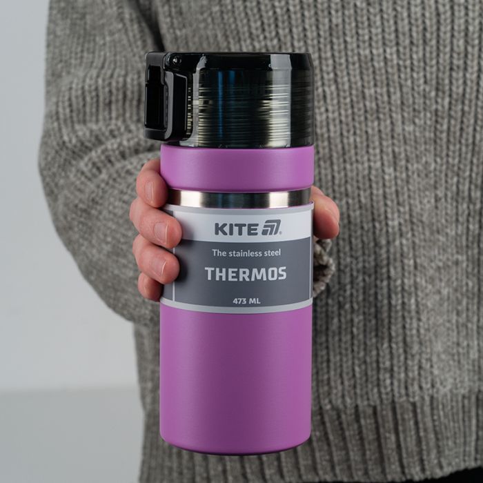 Термос Kite 473 мл білий (K25-320-1) изображение 5