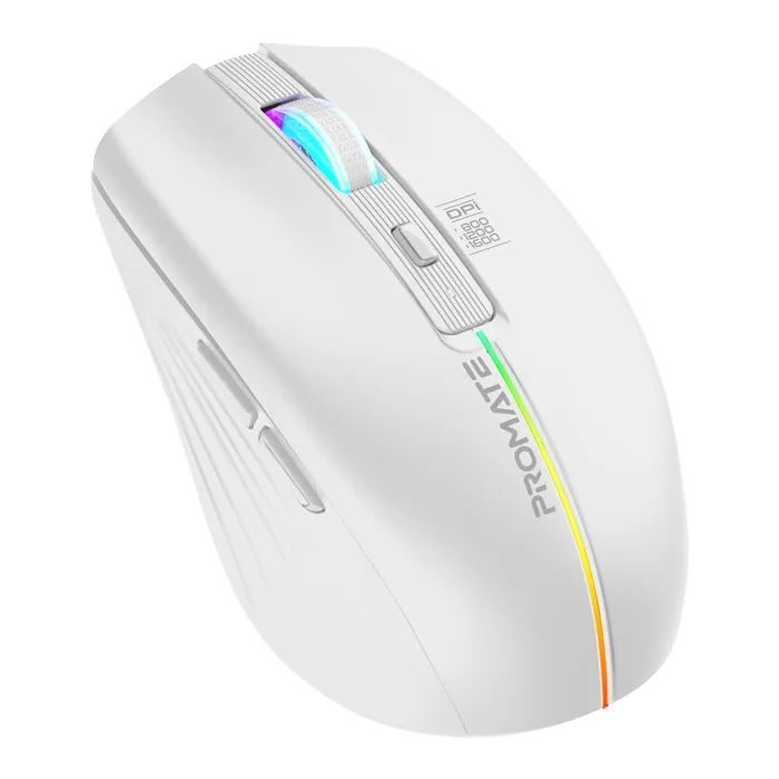 Мишка Promate Kitt Wireless White (kitt.white)