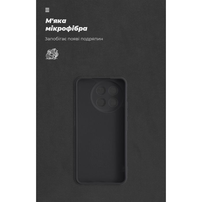 Чохол до мобільного телефона Armorstandart ICON Tecno Spark 30 Pro 4G (KL7) Camera cover Black (ARM83313) зображення 4