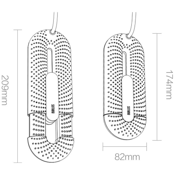 Сушарка для взуття Xiaomi Sothing Zero-Shoes Dryer (DSHJ-S-2111A White) зображення 5