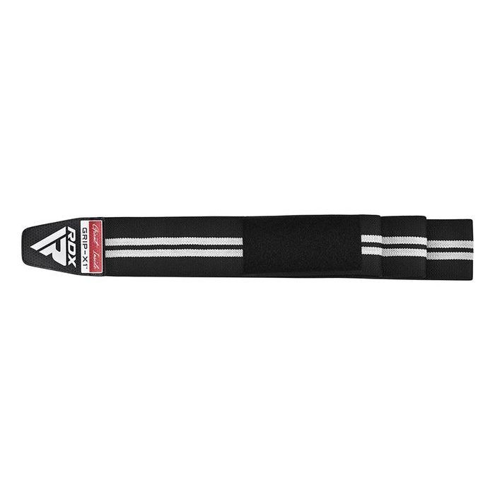 Бинт для спорту RDX KR11 Gym Knee Wrap Black/White (WAH-KR11BW) зображення 2