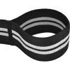 Бинт для спорту RDX KR11 Gym Knee Wrap Black/White (WAH-KR11BW) зображення 3