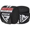 Бинт для спорту RDX KR11 Gym Knee Wrap Black/White (WAH-KR11BW) зображення 4