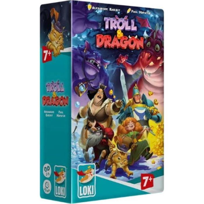 Настольная игра LOKI Тролль и Дракон (Troll and Dragon) (англ.) + правила на украинском языке (51475_EU)