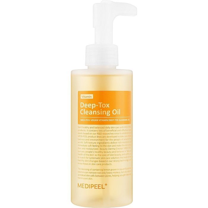 Гидрофильное масло Medi-Peel Vitamin Deep Tox Cleansing Oil 200 мл (8809941821048)