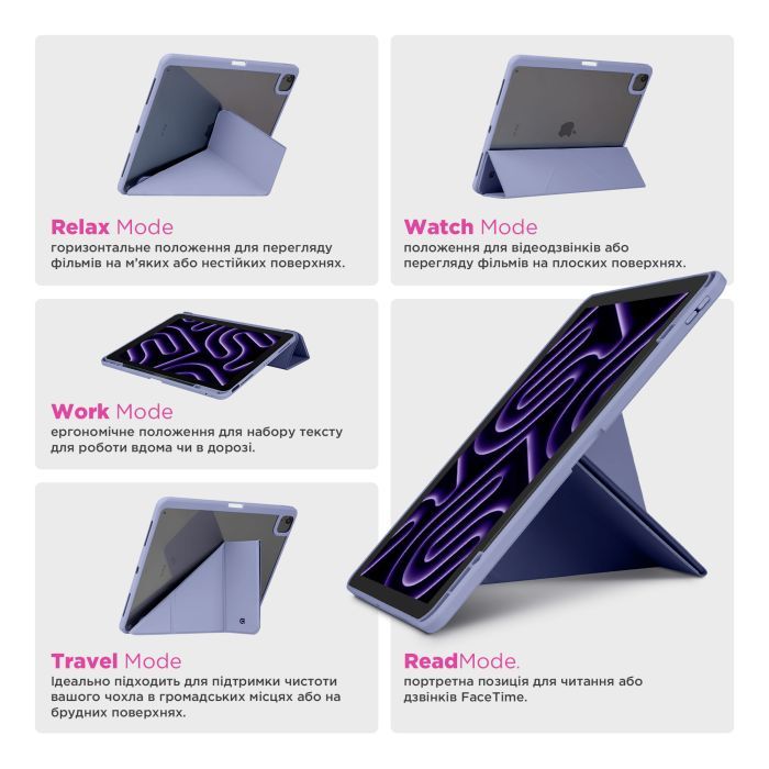 Чохол до планшета Armorstandart Y-Type PEN Xiaomi Pad 7 / 7 Pro Black (ARM85536) зображення 3