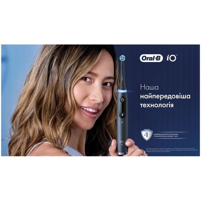 Электрическая зубная щетка Oral-B Series 9 DUO iOM9d.2J2.2AD Рожева+Чорна (2) (4210201411574) изображение 3