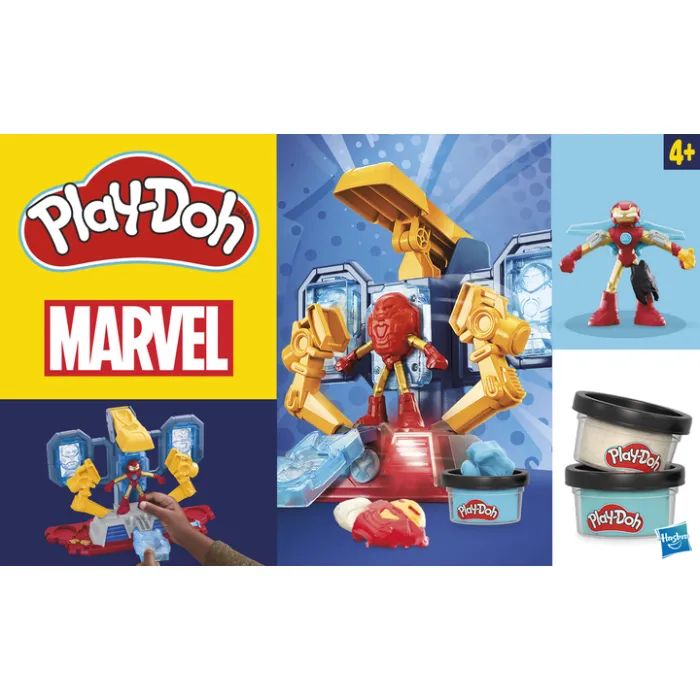 Набір для творчості Hasbro Play-Doh Marvel Айрон-Мен "Залізна людина" (G0035) зображення 2
