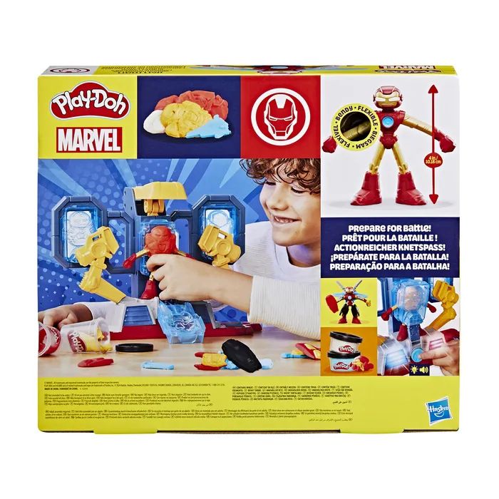 Набір для творчості Hasbro Play-Doh Marvel Айрон-Мен "Залізна людина" (G0035) зображення 5