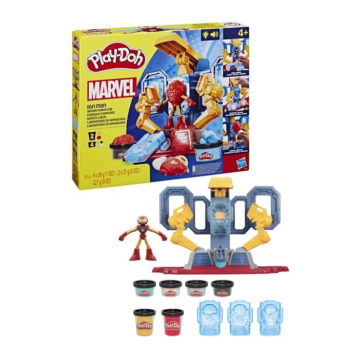 Набір для творчості Hasbro Play-Doh Marvel Айрон-Мен "Залізна людина" (G0035) зображення 6