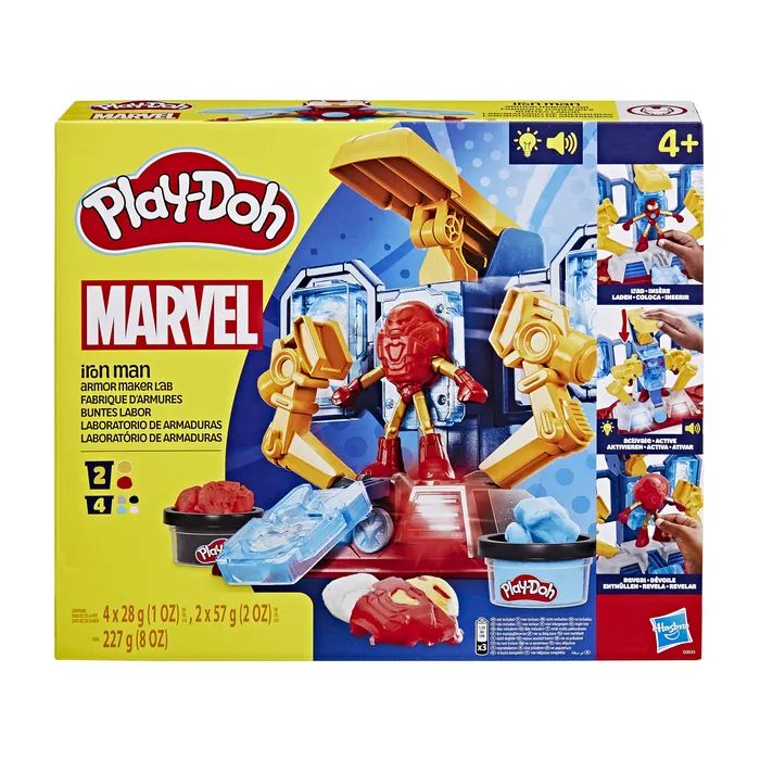 Набір для творчості Hasbro Play-Doh Marvel Айрон-Мен "Залізна людина" (G0035) зображення 8