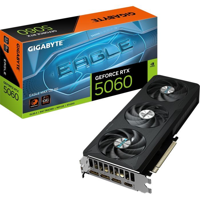 Видеокарта GIGABYTE GeForce RTX5060 8Gb EAGLE MAX OC (GV-N5060EAGLEMAX OC-8GD) изображение 10
