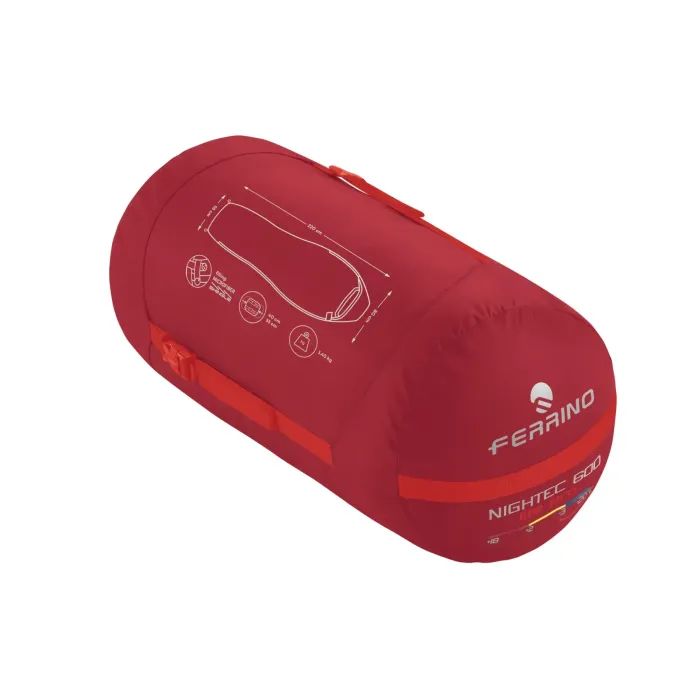 Спальний мішок Ferrino Nightec Lite Pro 600M -3°C Red (86708NRR) (931773) зображення 6