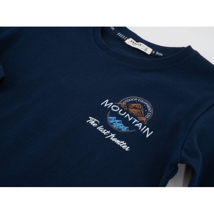 Кофта детская Breeze MOUNTAIN с длинным рукавом (22112-116B-blue) изображение 3