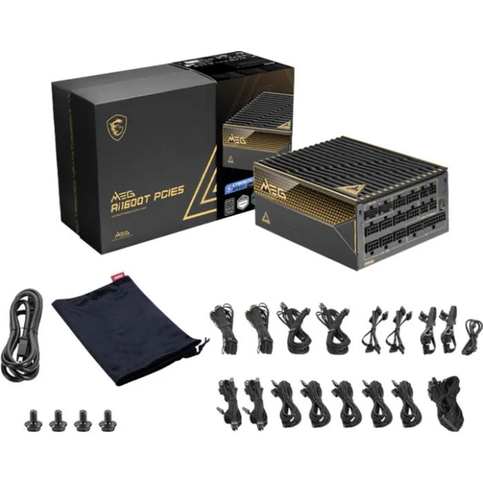 Блок питания MSI 1600W (MEG Ai1600T PCIE5) изображение 5