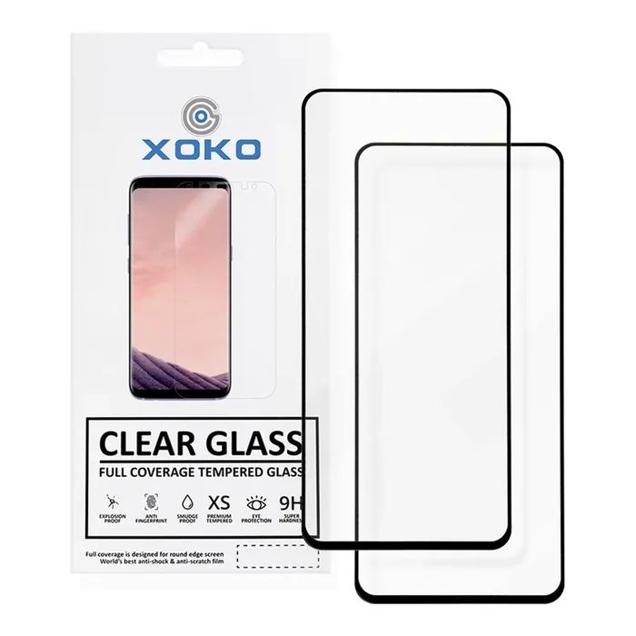 Стекло защитное XoKo Full Cover Ultra-Thin iPhone 14 Pro Max Black 2 pcs (XK-FCU-AP-IP14PM)