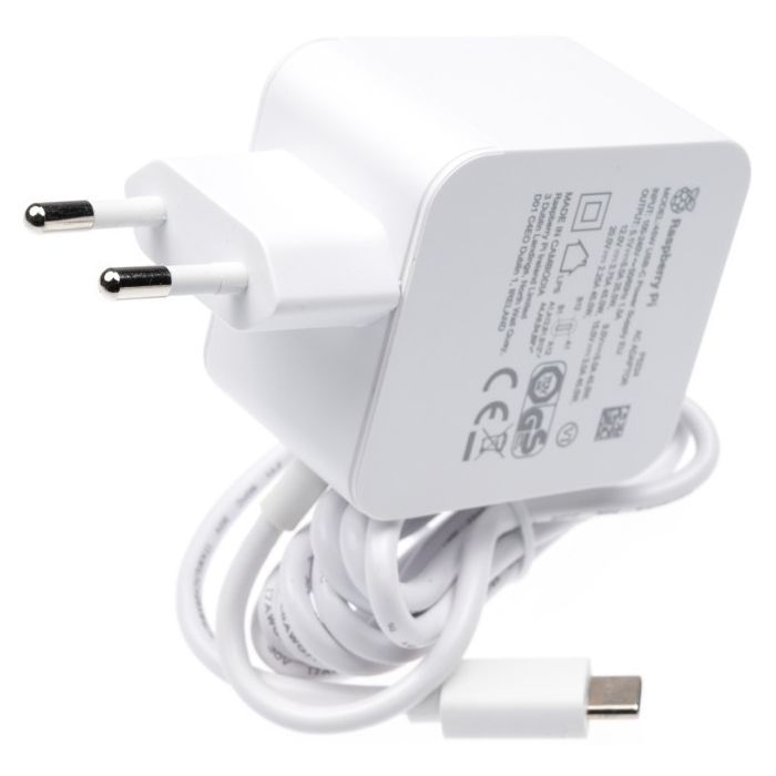 Блок живлення для Мікро ПК Raspberry Pi 45Вт USB-C white (SC1732) зображення 2