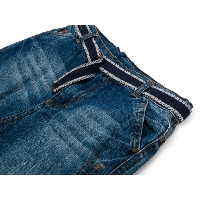 Джинсы детские Aziz классические (12539-122B-blue) изображение 3