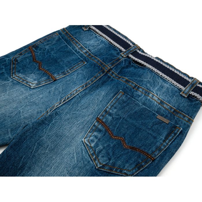 Джинсы детские Aziz классические (12539-122B-blue) изображение 4