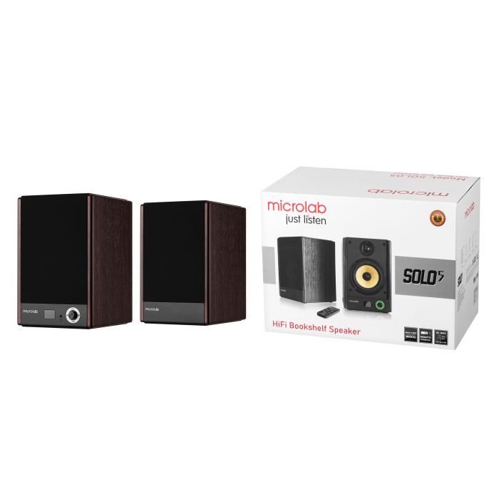 Акустическая система Microlab SOLO 5 90W Brown (SOLO-5BR) изображение 13