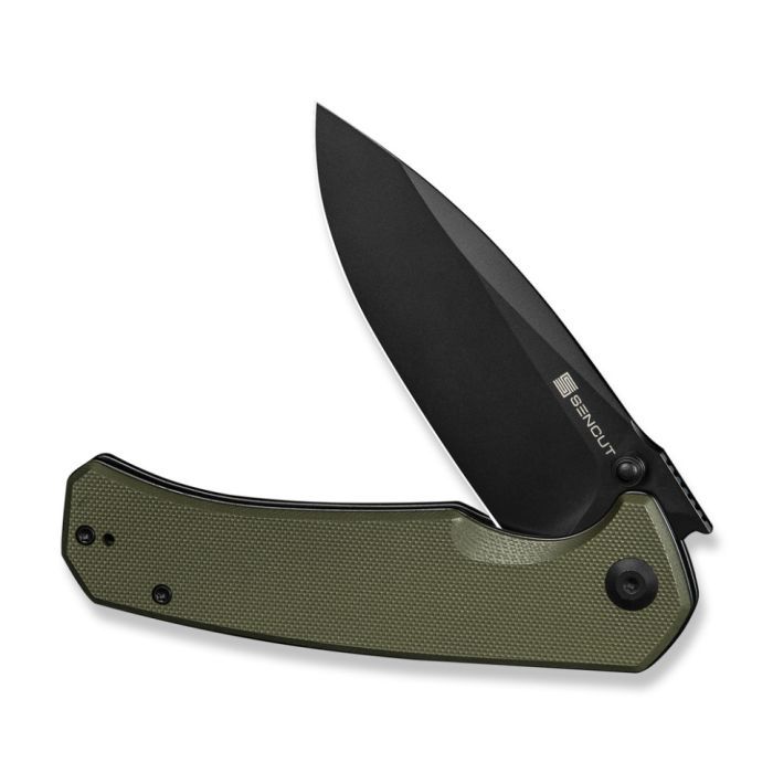 Нож Sencut Skarnax, Darkwash, зелений G10 (S24025-2) изображение 5