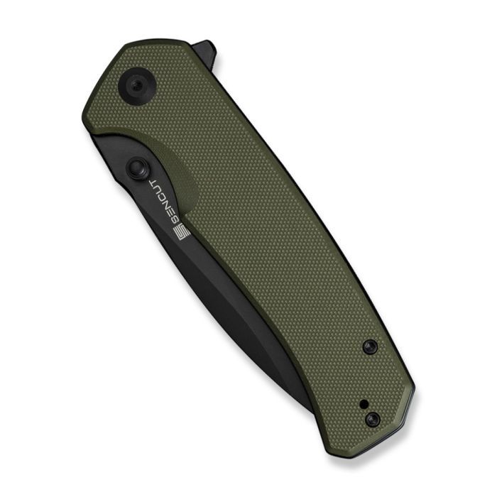 Нож Sencut Skarnax, Darkwash, зелений G10 (S24025-2) изображение 6